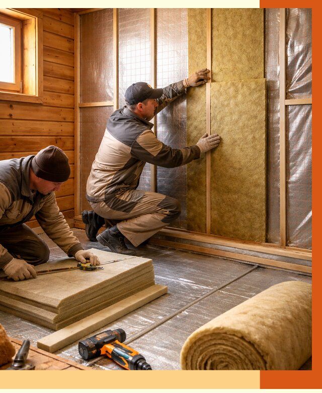 Утепление бани изнутри в Мурманске под ключ от 4318 руб./м² | ТепломастерМрм