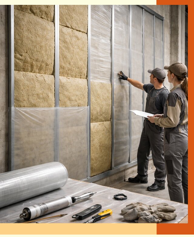 Утепление склада химсырья в Мурманске от 4627 руб. под ключ | ТепломастерМрм